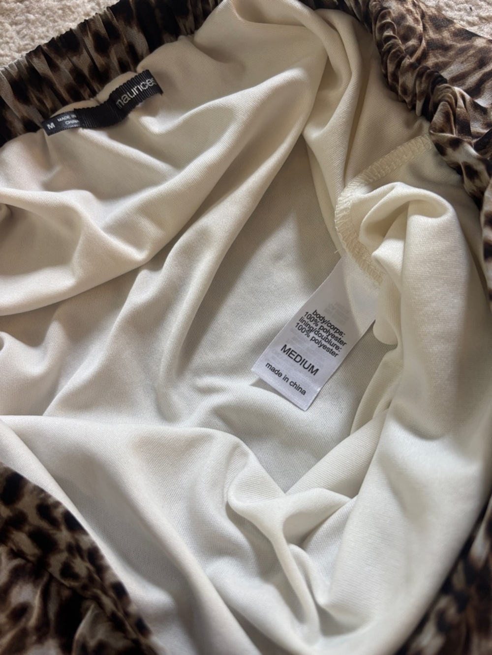 High-low animal print skirt - Picture 7 of 8